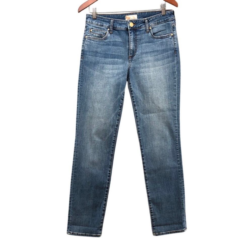 KUT from the Kloth Catherine Boyfriend Jeans Womens 6 Blue Medium‎ Wash
